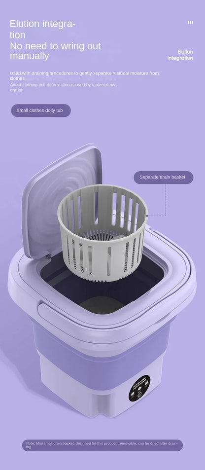 Portable Foldable Washing Machine