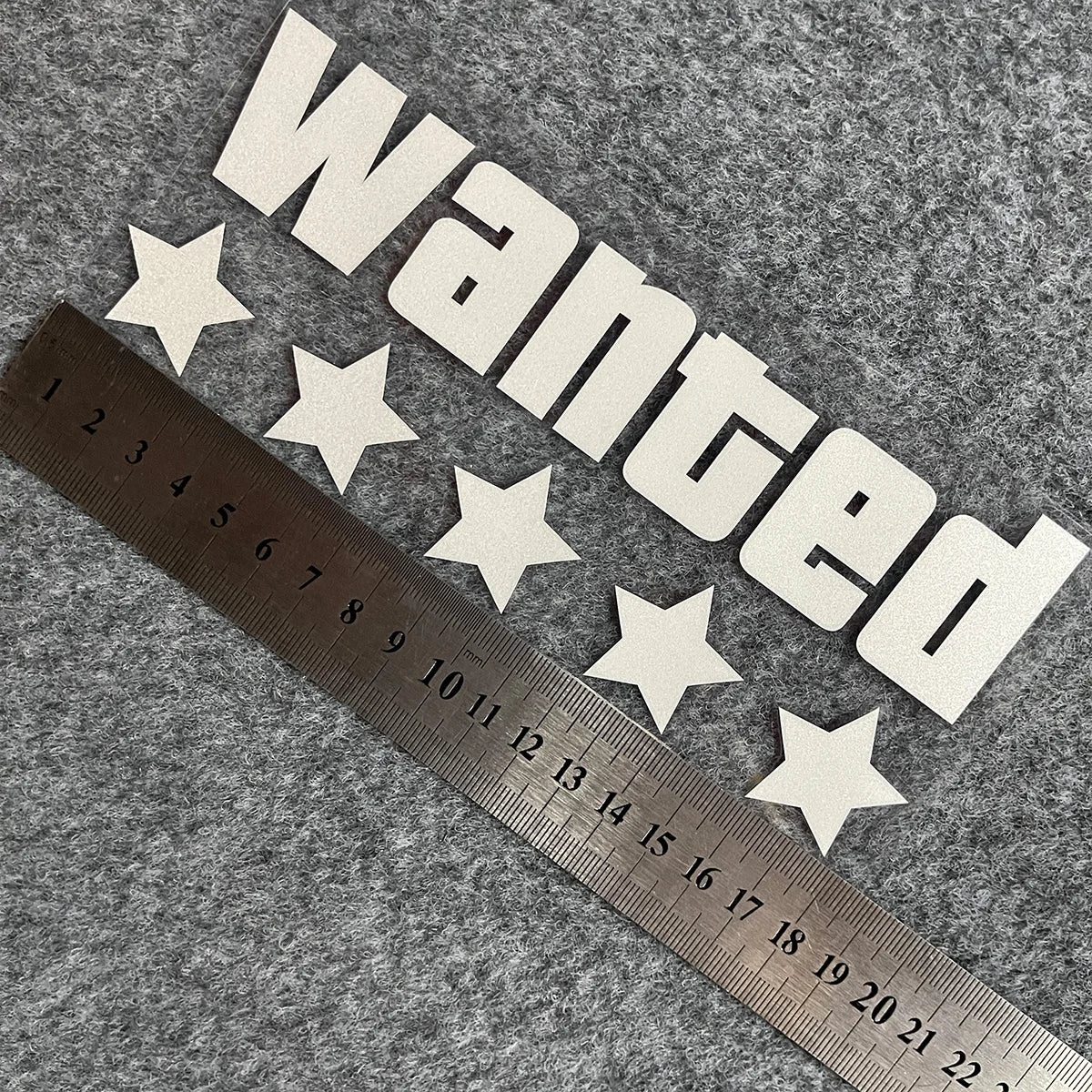 WANTED ★★★★★ Car Window Sticker