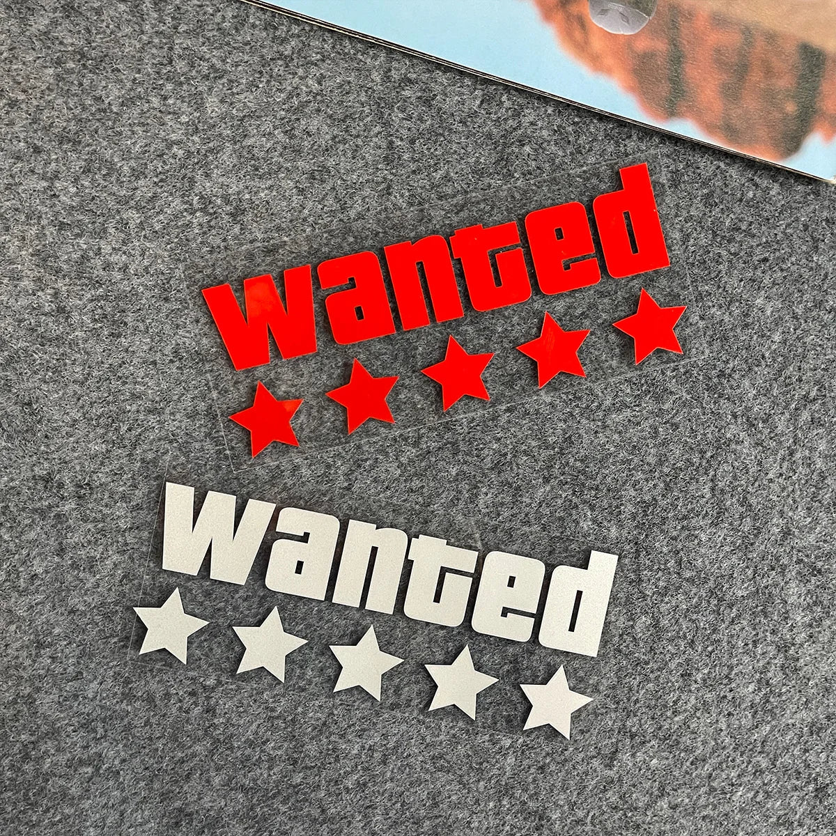 WANTED ★★★★★ Car Window Sticker