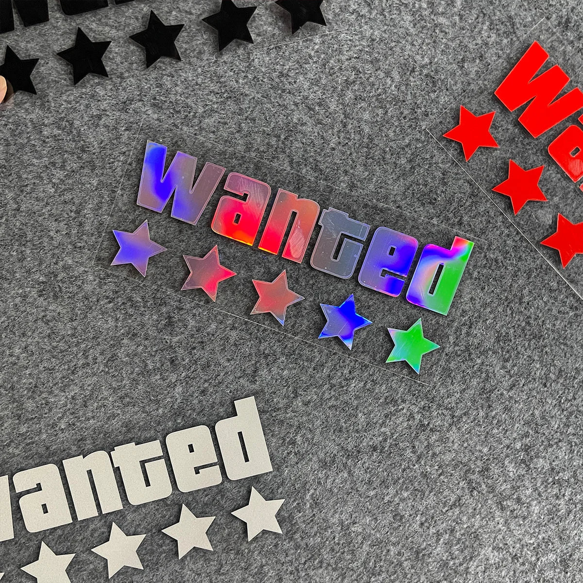 WANTED ★★★★★ Car Window Sticker